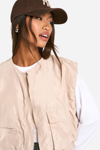 Gilet sans manches - Beige