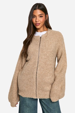 Veste oversize - Camel