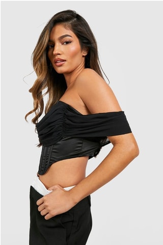 Crop top - Noir