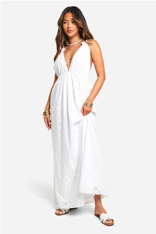 Robe longue - Blanc