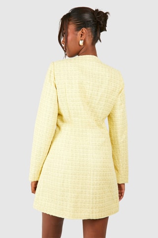 Robe chemise - Jaune