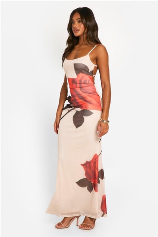 Robe longue - Beige