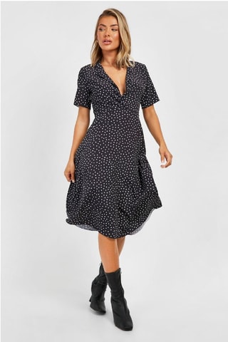 Robe midi - Noir