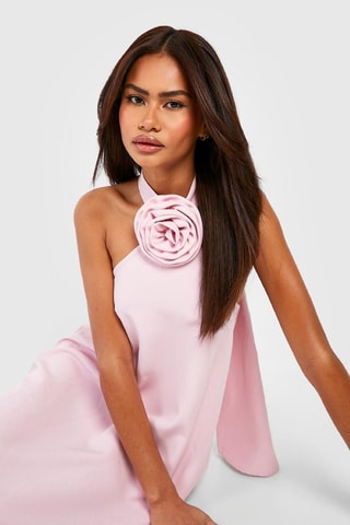 Robe trapèze - Rose