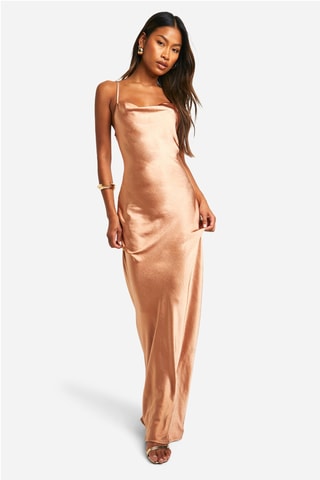 Robe longue - Doré