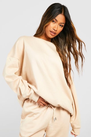 Sweat oversize - Beige