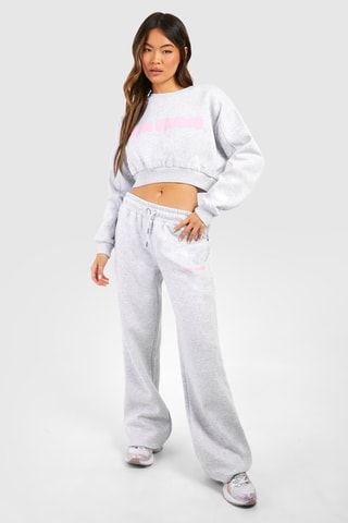 Sweat court et pantalon - Gris