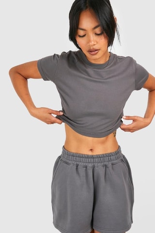 T-shirt et short - Gris