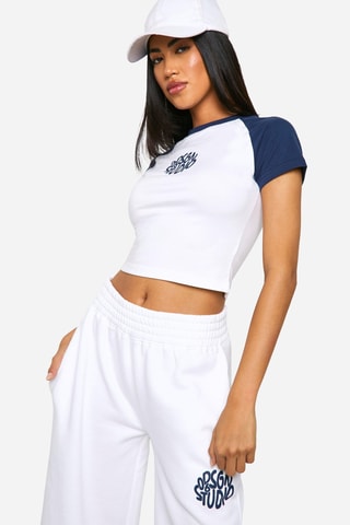 Top et jogging - Blanc