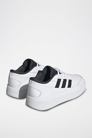 Sneakers en cuir Osade - Blanc et Noir