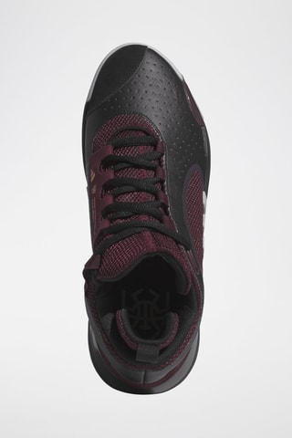 Chaussures de basketball Donovan Mitchell - Noir et marron