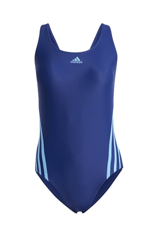Maillot 1 pièce 3-Stripes - Bleu marine