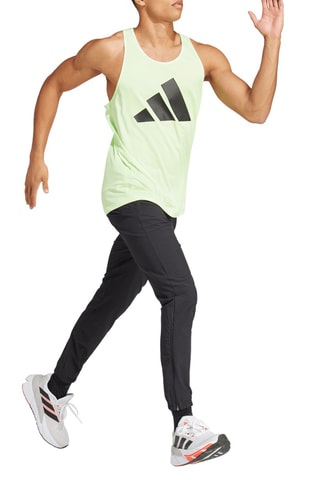 Débardeur de running Run It - Vert fluo