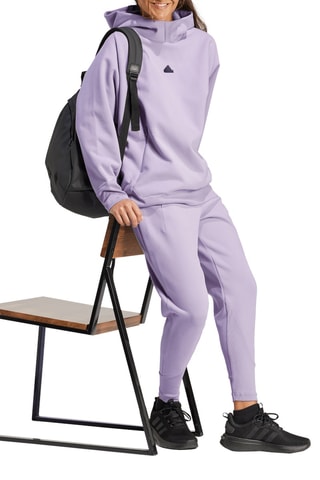 Pantalon 7/8 taille haute W Z.N.E. WTR PT - Mauve