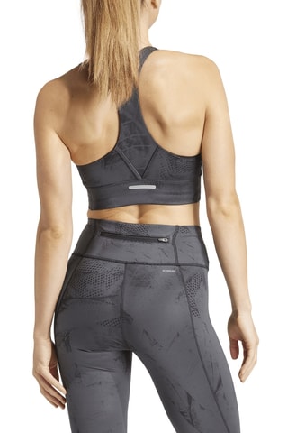 Brassière d'entraînement push-up - Gris foncé