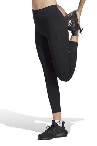 Legging de running taille haute W PRLY TIG - Noir