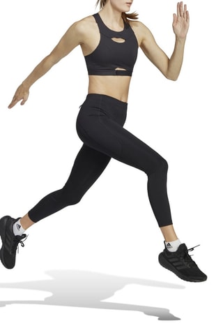 Legging de running taille haute W PRLY TIG - Noir
