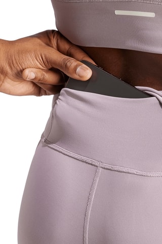 Legging de running 7/8 taille haute DailyRun - Mauve