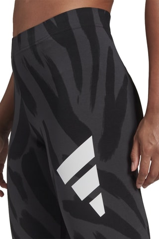 Legging 7/8 Future Icons Feel Fierce Graphic - Noir
