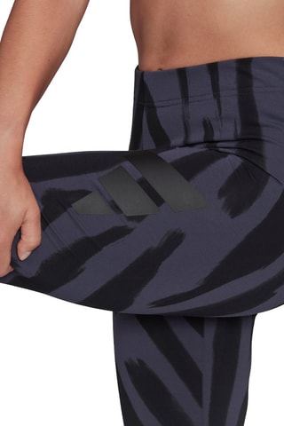 Legging Future Icons - Noir et bleu marine