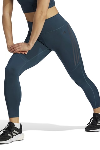Legging 7/8 de running Own The Run Excite - Bleu canard