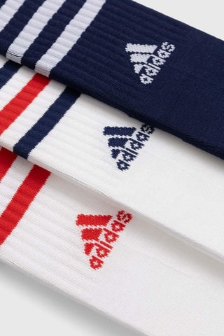 3 paires de chaussettes - Blanc et bleu marine