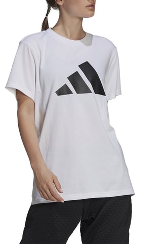 T-shirt Future Icons Logo Graphic - Blanc