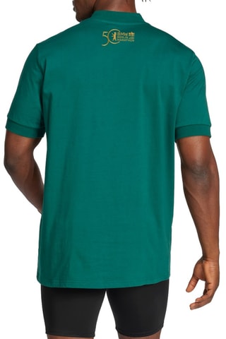T-shirt ample de running BMW Berlin Marathon - Vert foncé