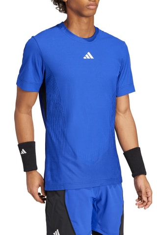 T-shirt slim de tennis Airchill Pro FreeLift - Bleu roi