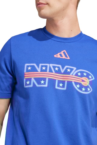 T-shirt de tennis New York City - Bleu électrique
