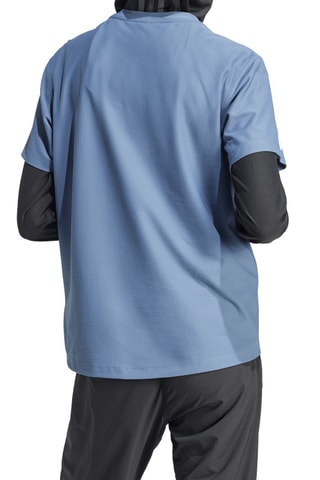 T-shirt de running Own The Run - Ciel