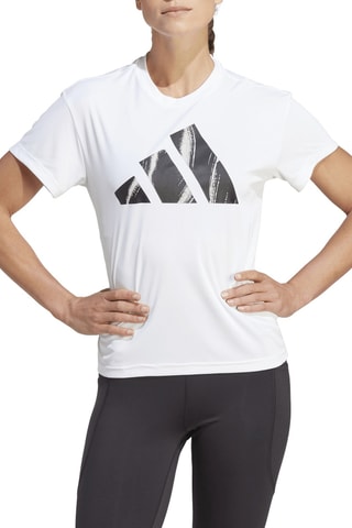 T-shirt de running Run It - Blanc