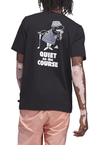T-shirt de golf Standalone - Noir