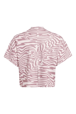 T-shirt d’entraînement Icons - Rose et blanc