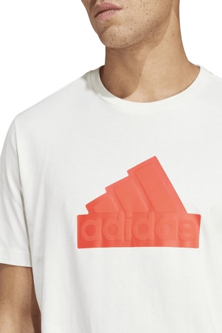 T-shirt loose M FI Bos - Blanc