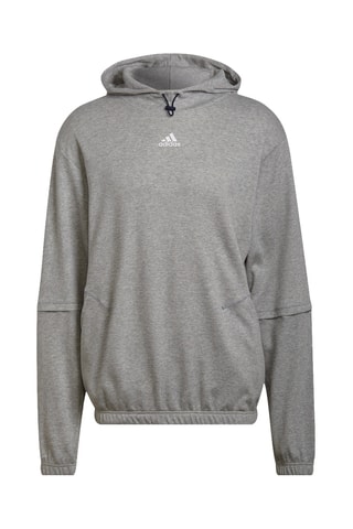 Sweat à capuche Lightweight - Gris chiné