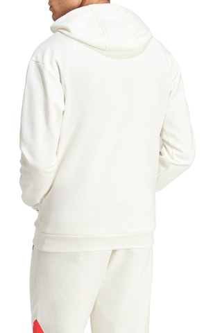 Sweat à capuche Badge of Sport Future Icons - Blanc
