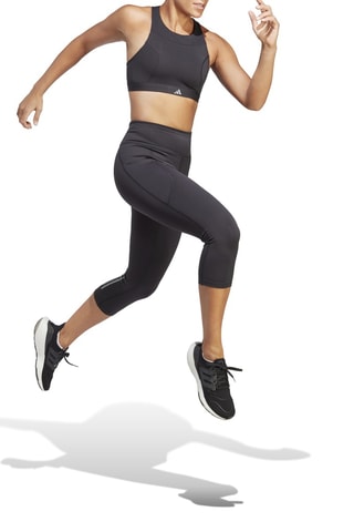 Corsaire de running taille haute Own The Run Base - Noir