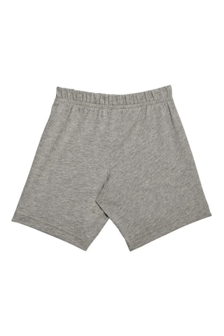 T-shirt et short en coton biologique - Rose et gris chiné