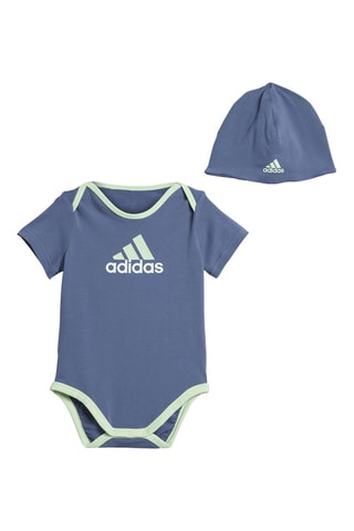 Bonnet et body I Gift - Bleu marine