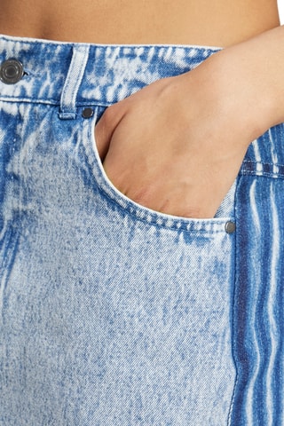 Jupe midi en jean Kseniaschnaider - Bleu clair