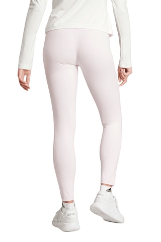 Legging taille haute Brand love - Rose clair