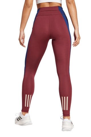 Legging de running taille haute Own The Run - Bordeaux
