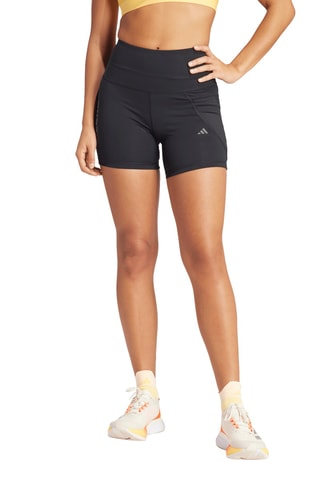 Short de running taille haute Adizero - Noir