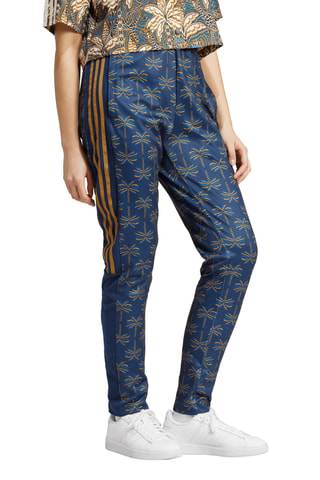 Pantalon de survêtement taille haute - Bleu marine