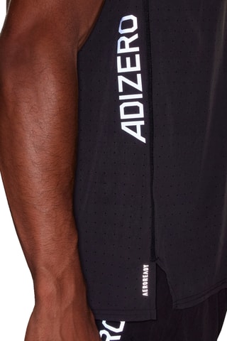 Débardeur de running Adizero win races - Noir