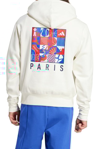 Sweat polaire Key City - Blanc
