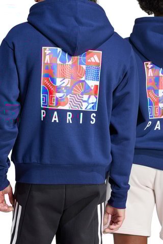 Sweat à capuche Key City - Bleu marine