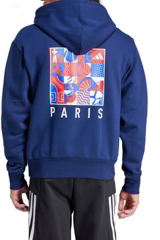 Sweat à capuche Key City - Bleu marine