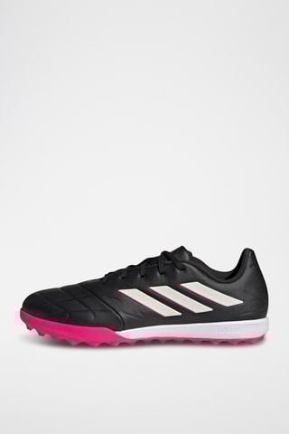 Chaussures de football en cuir Copa Pure.3 Turf - Noir